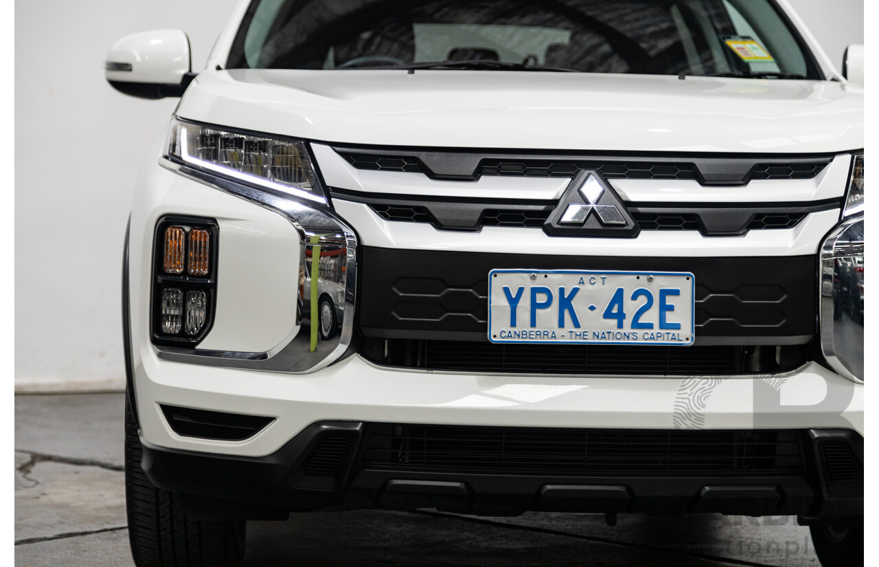 11/2021 Mitsubishi ASX ES Plus XD MY22 4D Wagon White 2.0L