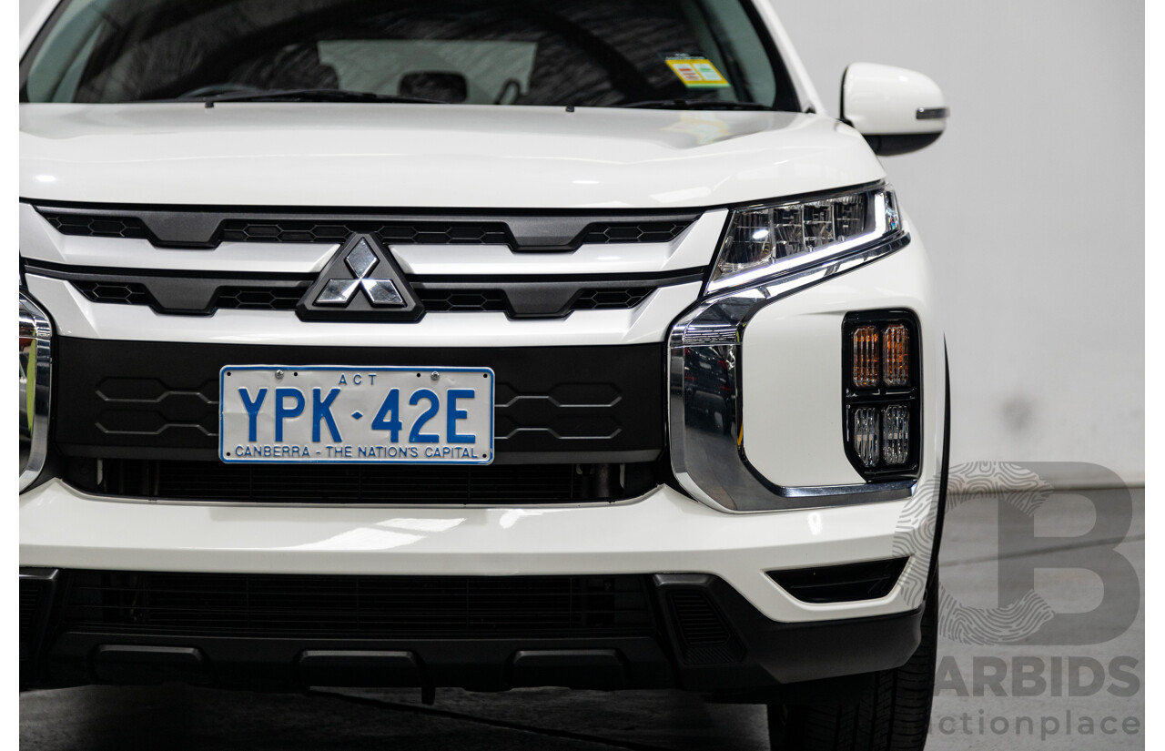 11/2021 Mitsubishi ASX ES Plus XD MY22 4D Wagon White 2.0L