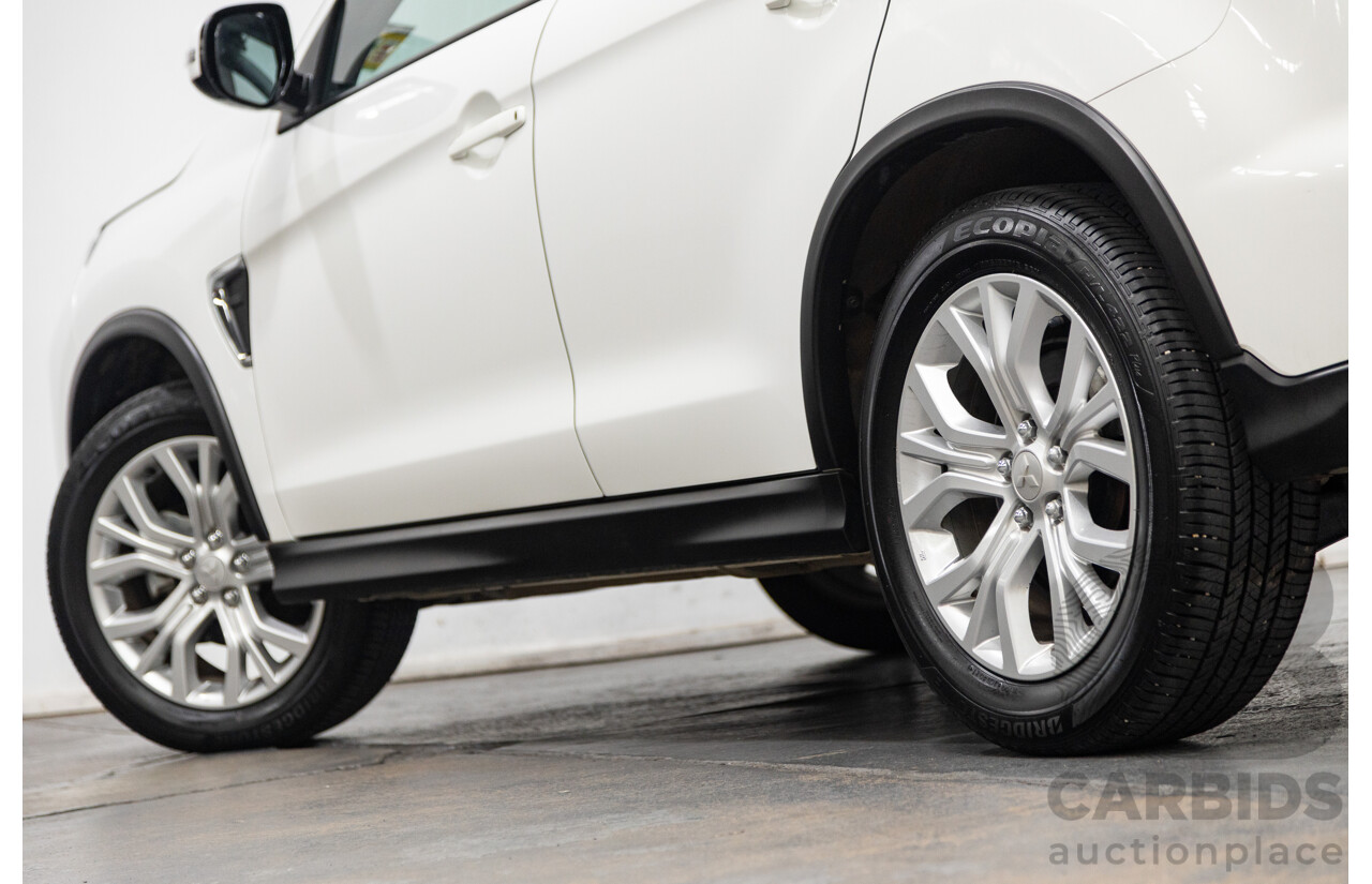 11/2021 Mitsubishi ASX ES Plus XD MY22 4D Wagon White 2.0L