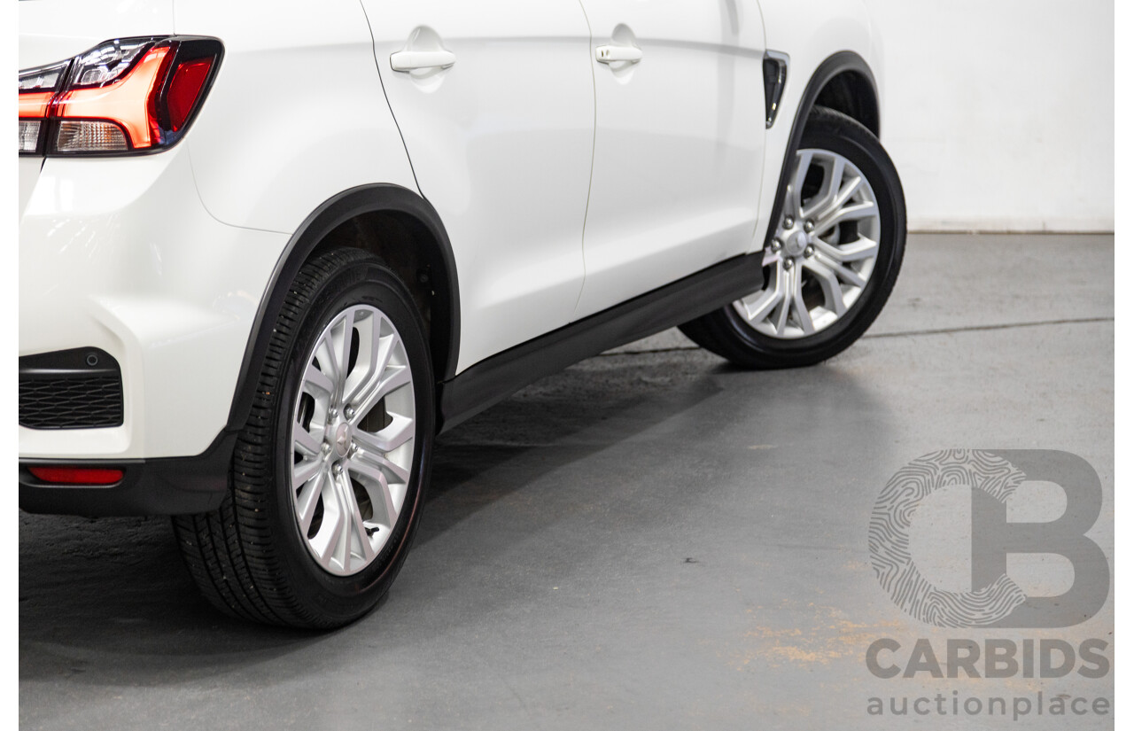 11/2021 Mitsubishi ASX ES Plus XD MY22 4D Wagon White 2.0L