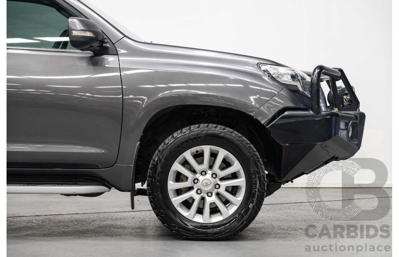 10/2013 Toyota Landcruiser Prado Kakadu (4x4) KDJ150R MY14 4D Wagon Grey Turbo Diesel 3.0L - 7 seater