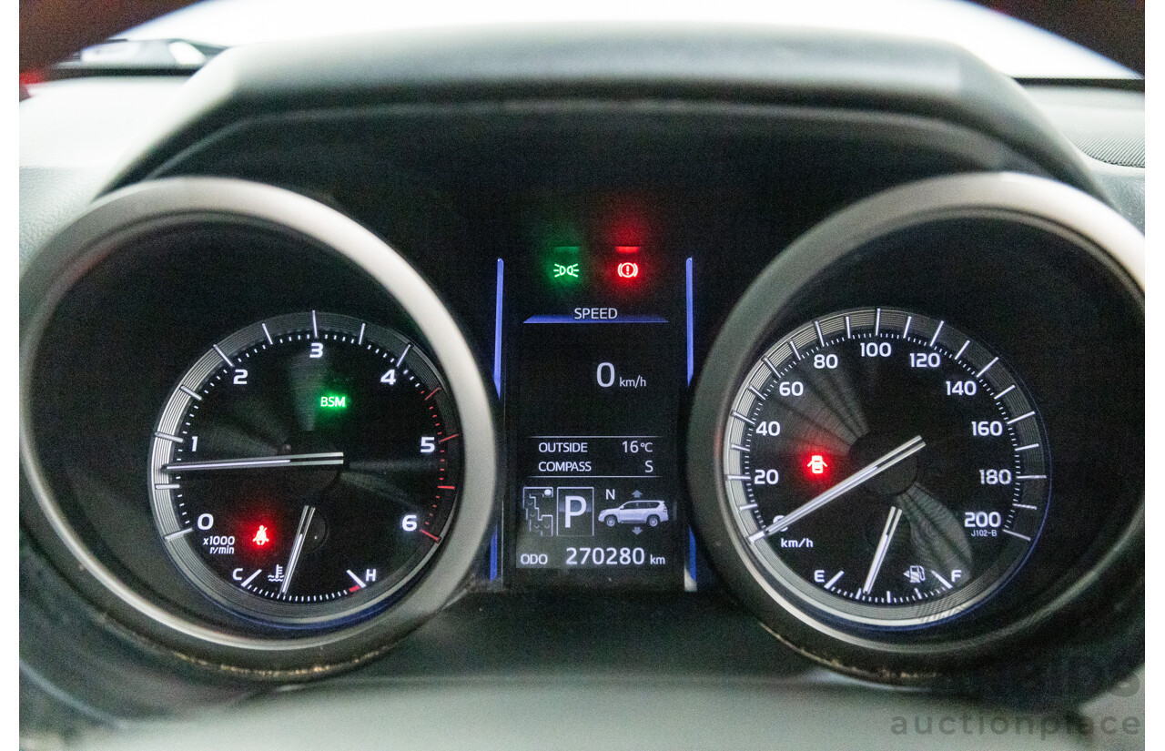 10/2013 Toyota Landcruiser Prado Kakadu (4x4) KDJ150R MY14 4D Wagon Grey Turbo Diesel 3.0L - 7 seater