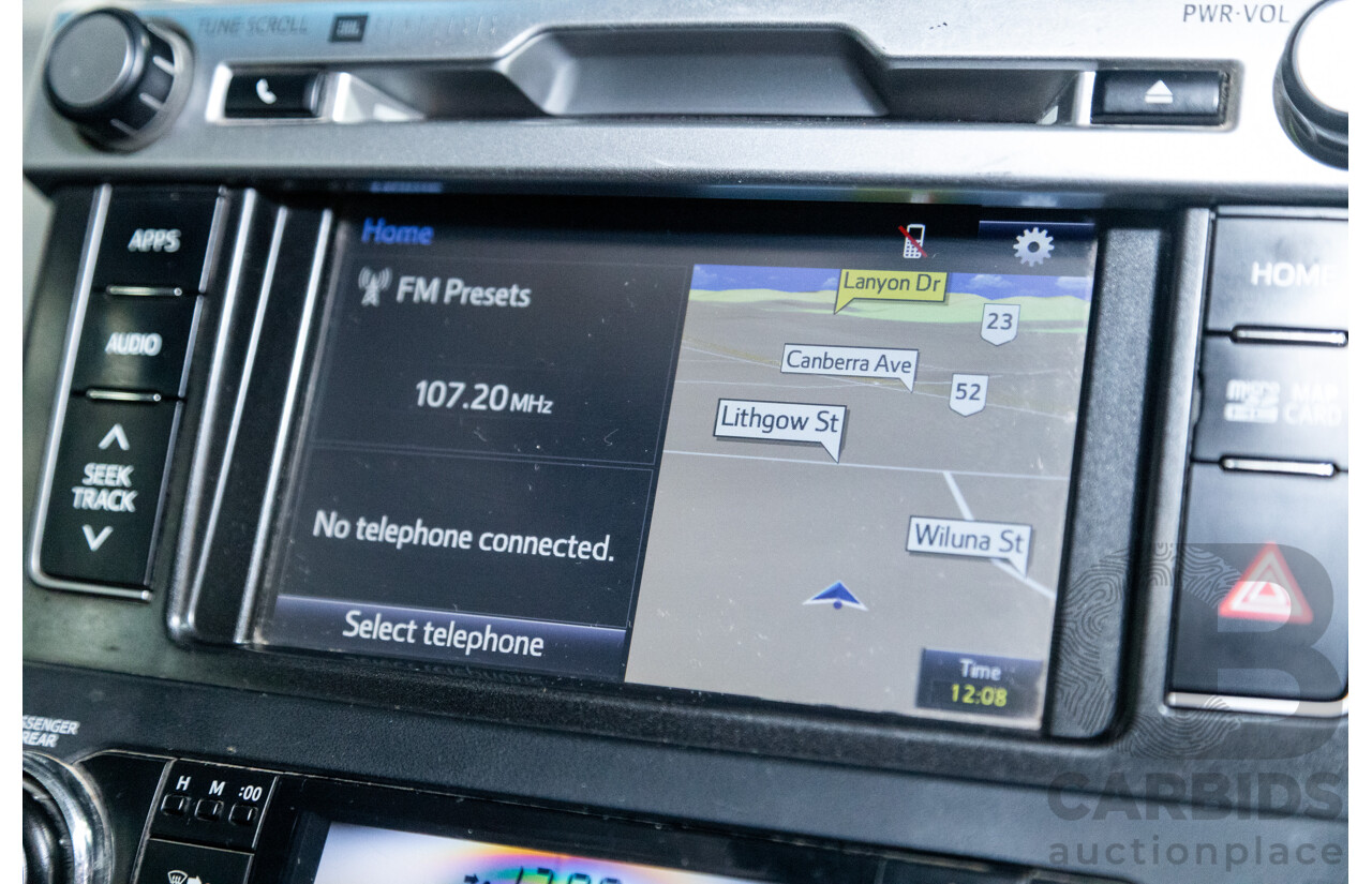 10/2013 Toyota Landcruiser Prado Kakadu (4x4) KDJ150R MY14 4D Wagon Grey Turbo Diesel 3.0L - 7 seater