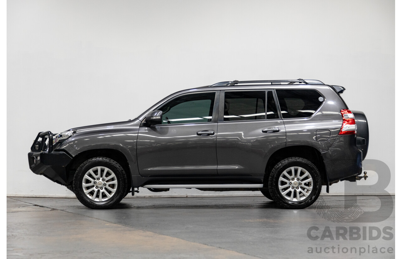 10/2013 Toyota Landcruiser Prado Kakadu (4x4) KDJ150R MY14 4D Wagon Grey Turbo Diesel 3.0L - 7 seater