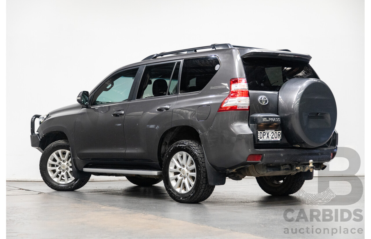 10/2013 Toyota Landcruiser Prado Kakadu (4x4) KDJ150R MY14 4D Wagon Grey Turbo Diesel 3.0L - 7 seater