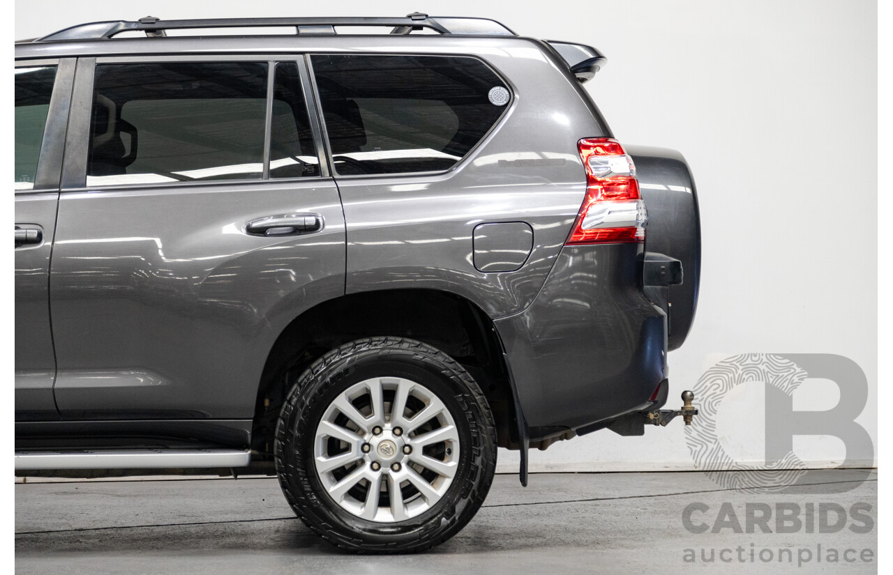 10/2013 Toyota Landcruiser Prado Kakadu (4x4) KDJ150R MY14 4D Wagon Grey Turbo Diesel 3.0L - 7 seater