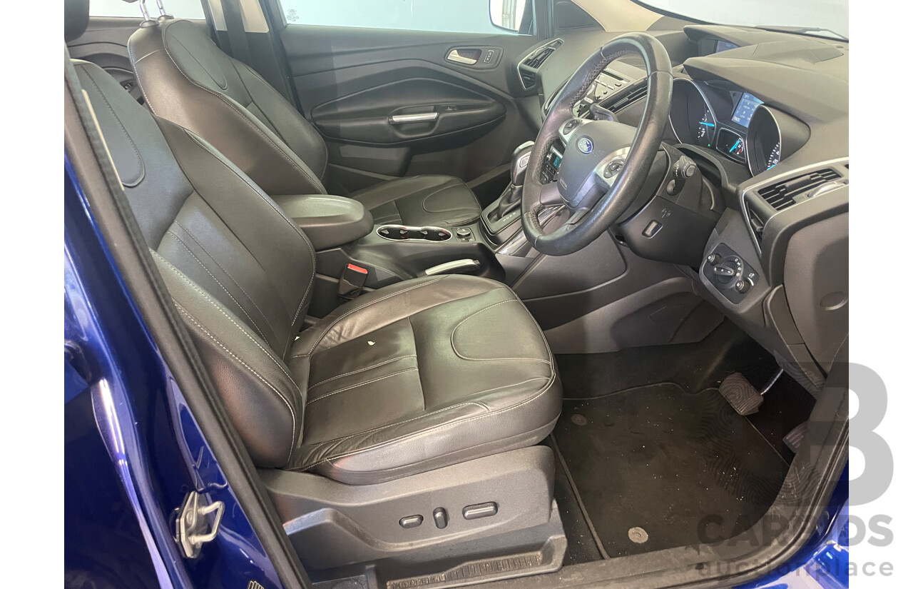 12/2013 Ford Kuga Titanium (awd) TF 4d Wagon Blue 2.0L