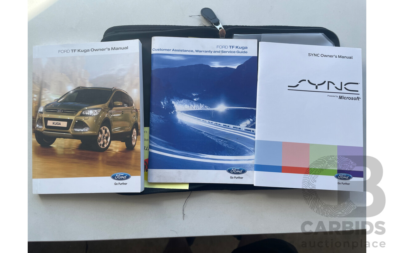 12/2013 Ford Kuga Titanium (awd) TF 4d Wagon Blue 2.0L