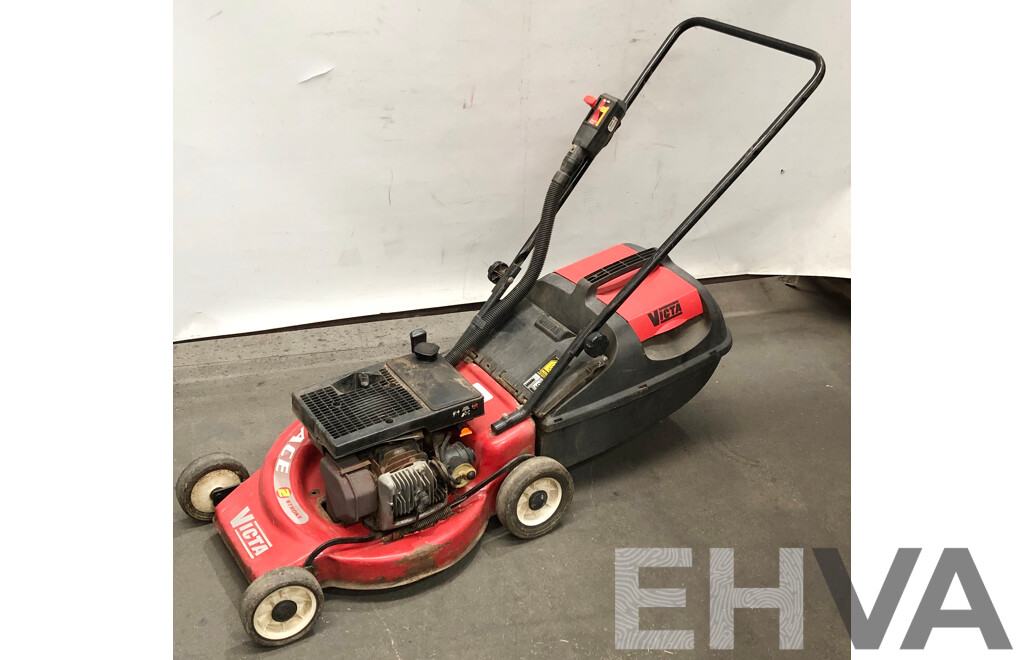 Victa 2 Stroke Pace Lawnmower with Catcher