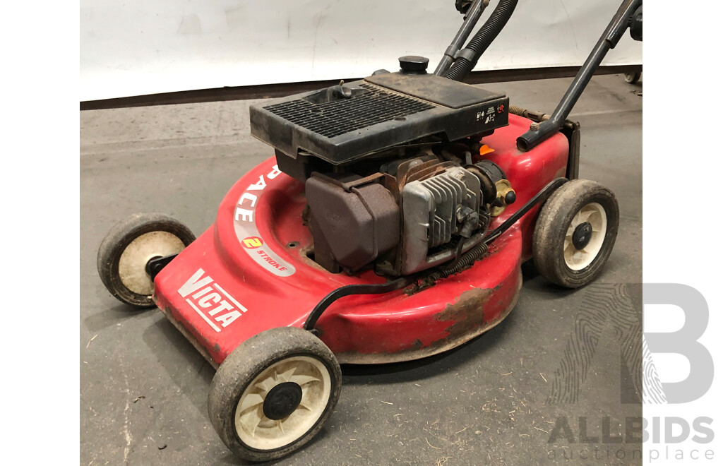 Victa 2 Stroke Pace Lawnmower with Catcher