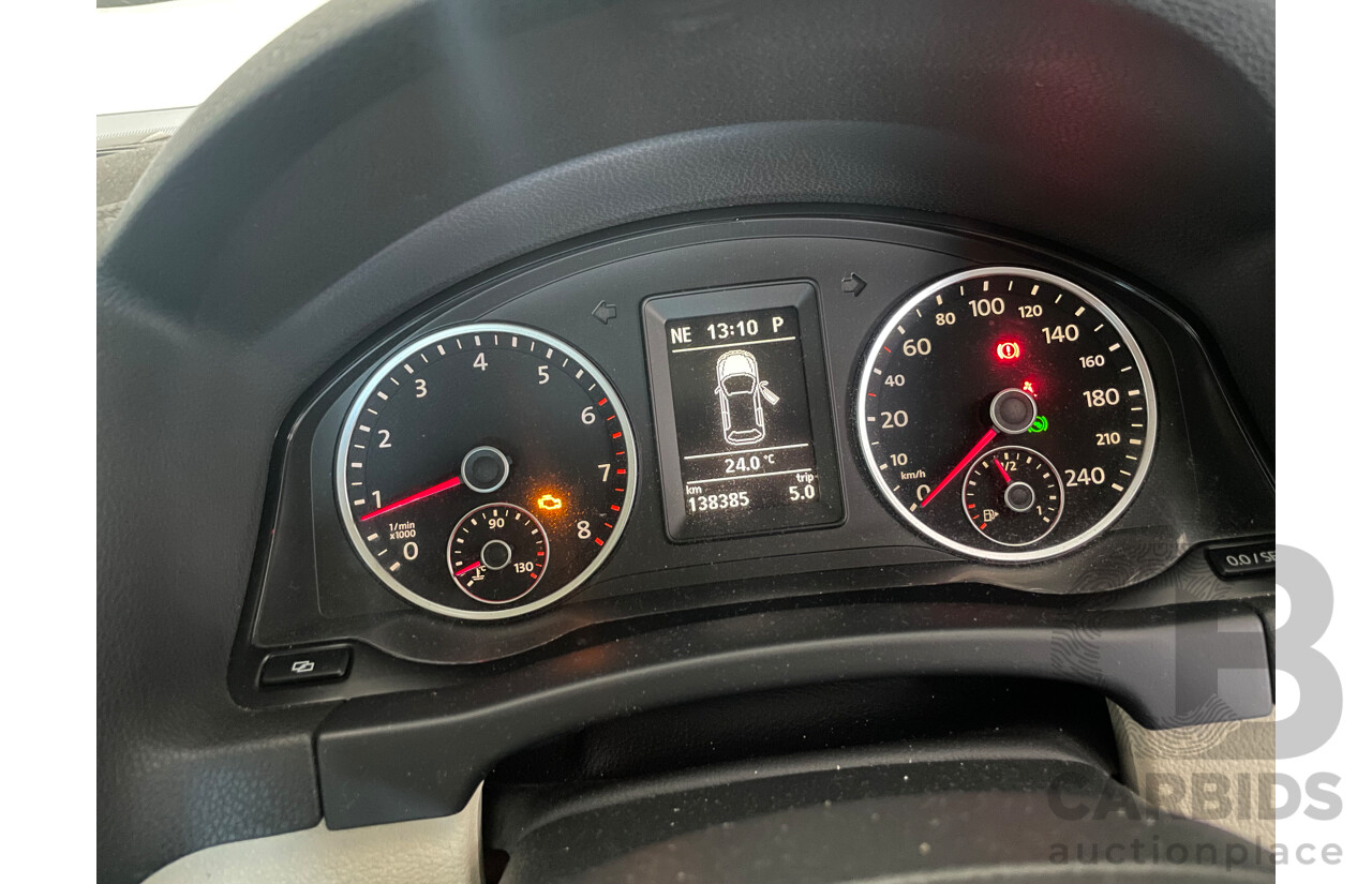 01/2011 Volkswagen Tiguan 125 TSI 4x4 5NC MY11 4D Wagon Black 2.0L