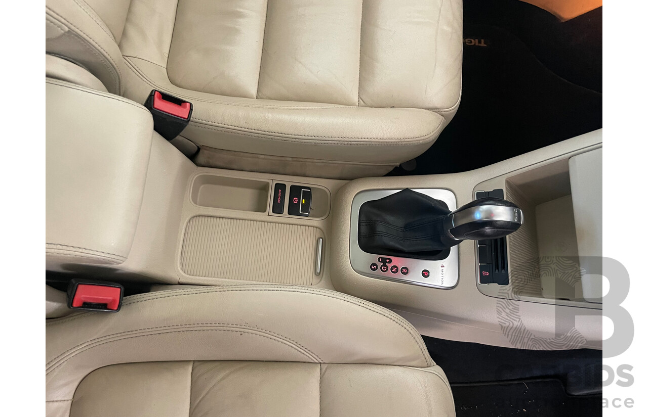 01/2011 Volkswagen Tiguan 125 TSI 4x4 5NC MY11 4D Wagon Black 2.0L