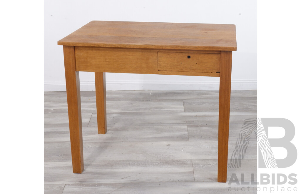 Vintage Timber Students Desk