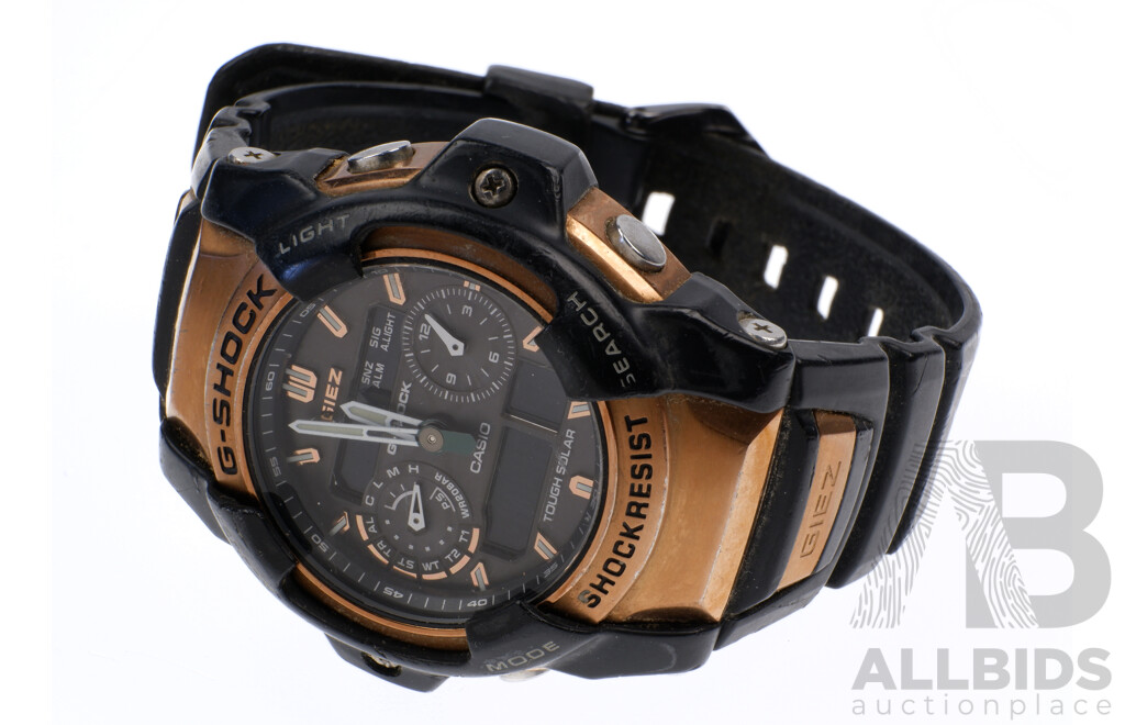 Men's Casio G-Shock Giez Digital/Analogue Wrist Watch, Japan Movement GS-1050B