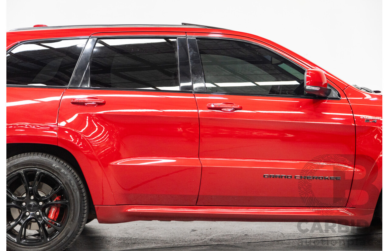 02/2014 Jeep Grand Cherokee SRT 8 (4x4) WK MY14 4d Wagon Redline Pearl V8 6.4L