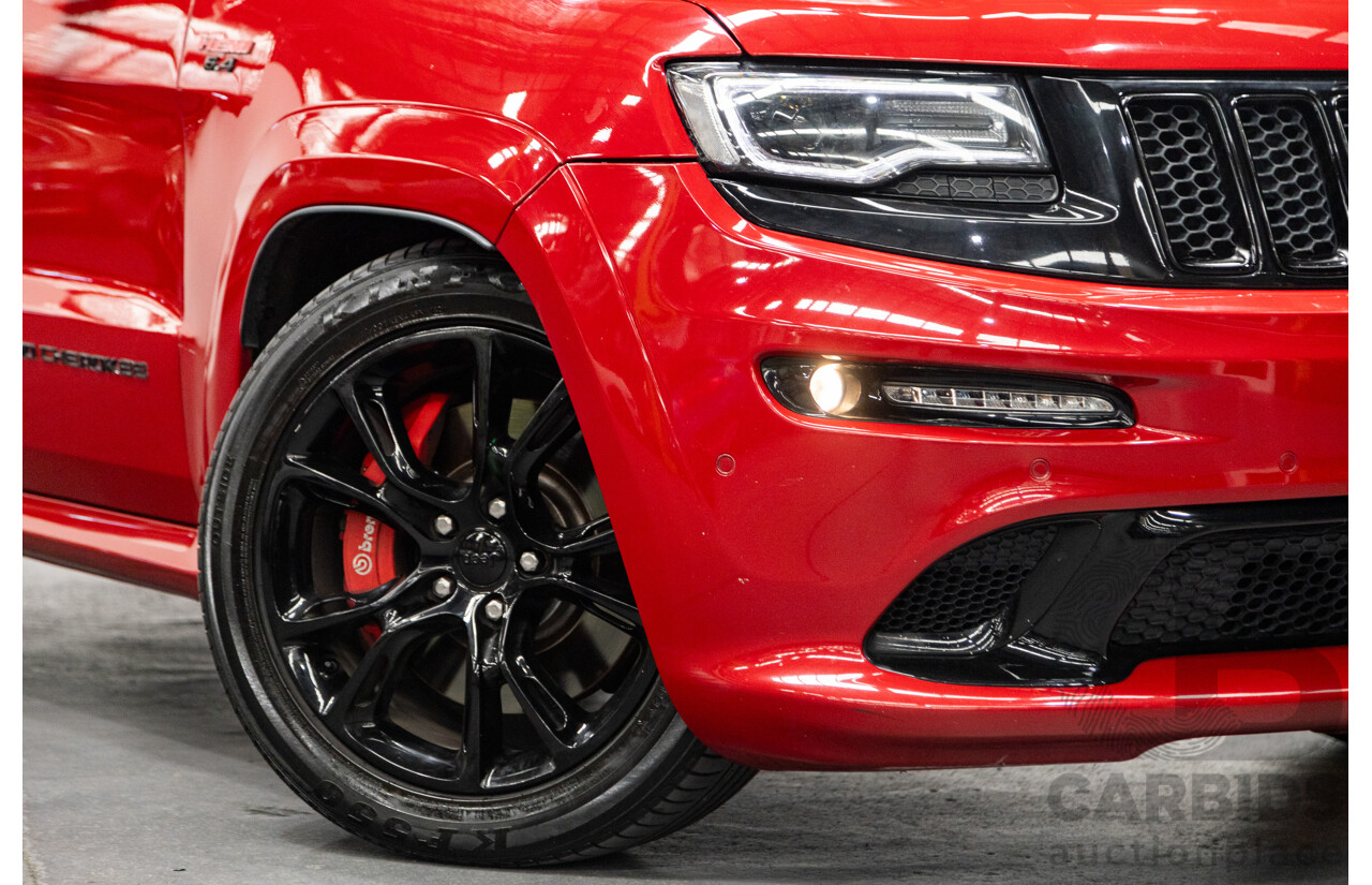 02/2014 Jeep Grand Cherokee SRT 8 (4x4) WK MY14 4d Wagon Redline Pearl V8 6.4L
