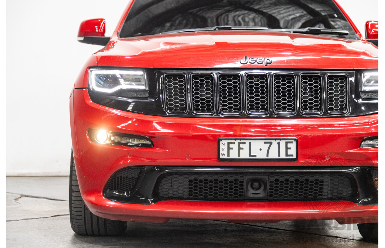 02/2014 Jeep Grand Cherokee SRT 8 (4x4) WK MY14 4d Wagon Redline Pearl V8 6.4L