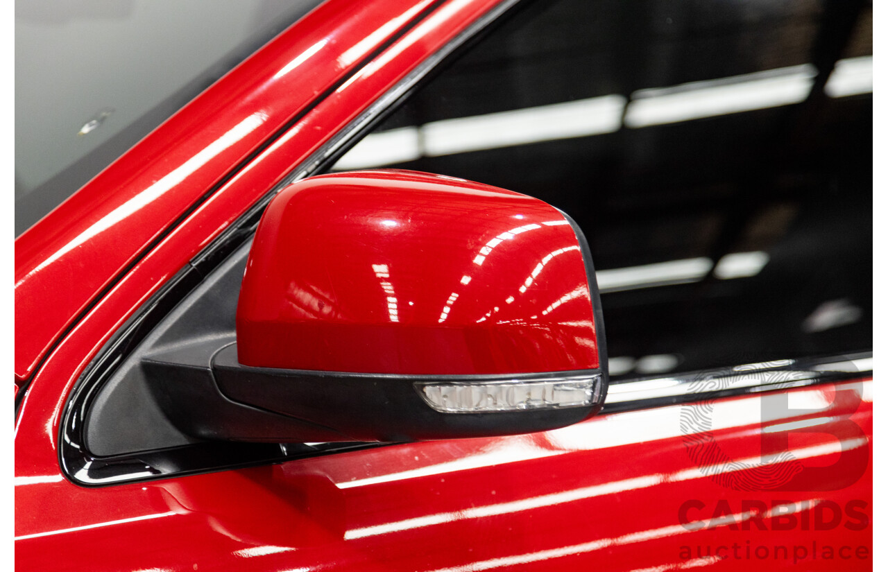 02/2014 Jeep Grand Cherokee SRT 8 (4x4) WK MY14 4d Wagon Redline Pearl V8 6.4L