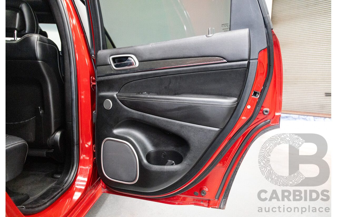 02/2014 Jeep Grand Cherokee SRT 8 (4x4) WK MY14 4d Wagon Redline Pearl V8 6.4L