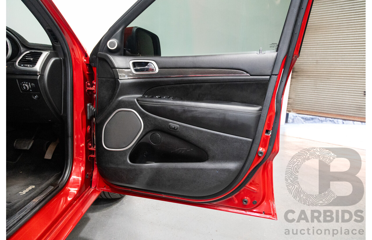 02/2014 Jeep Grand Cherokee SRT 8 (4x4) WK MY14 4d Wagon Redline Pearl V8 6.4L