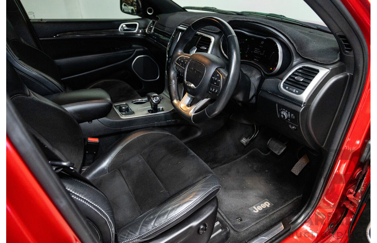 02/2014 Jeep Grand Cherokee SRT 8 (4x4) WK MY14 4d Wagon Redline Pearl V8 6.4L