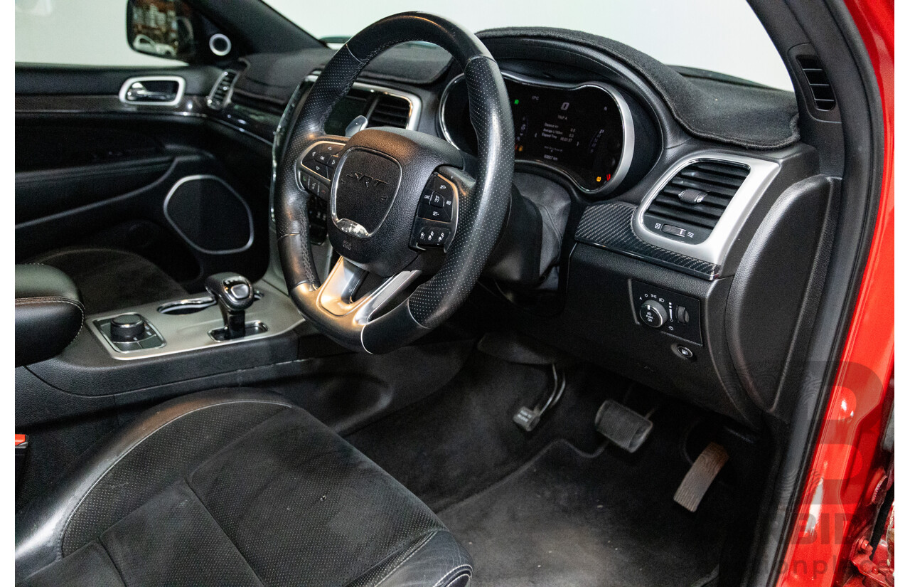 02/2014 Jeep Grand Cherokee SRT 8 (4x4) WK MY14 4d Wagon Redline Pearl V8 6.4L