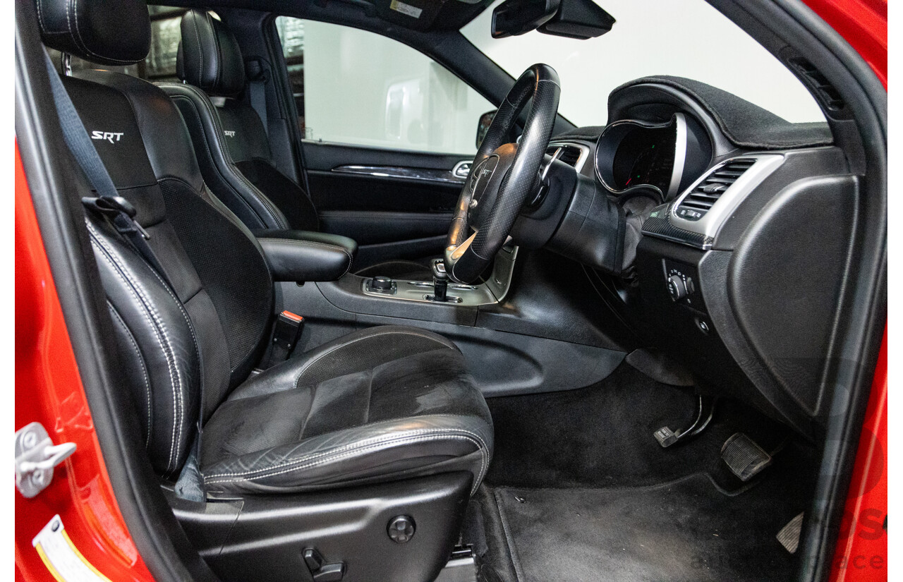 02/2014 Jeep Grand Cherokee SRT 8 (4x4) WK MY14 4d Wagon Redline Pearl V8 6.4L