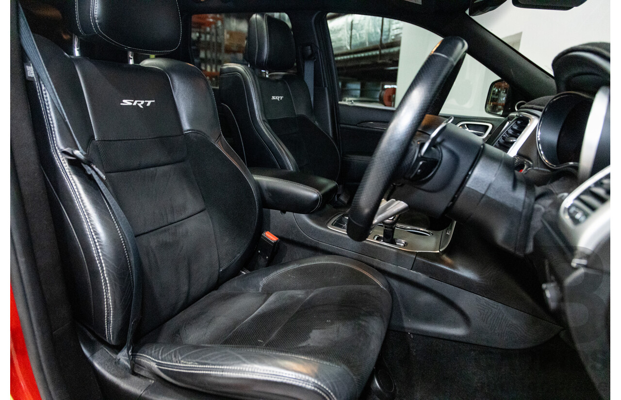 02/2014 Jeep Grand Cherokee SRT 8 (4x4) WK MY14 4d Wagon Redline Pearl V8 6.4L