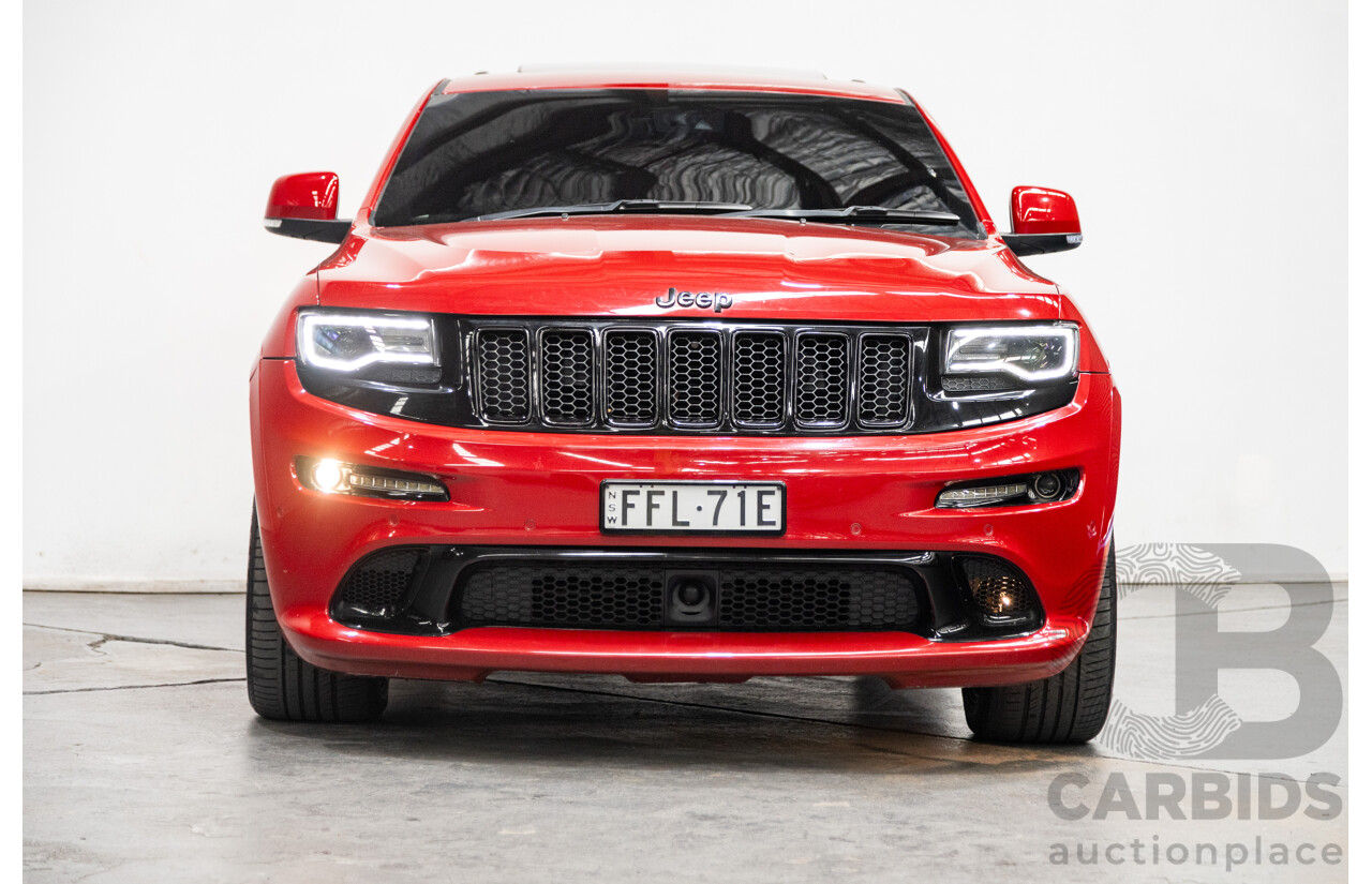 02/2014 Jeep Grand Cherokee SRT 8 (4x4) WK MY14 4d Wagon Redline Pearl V8 6.4L
