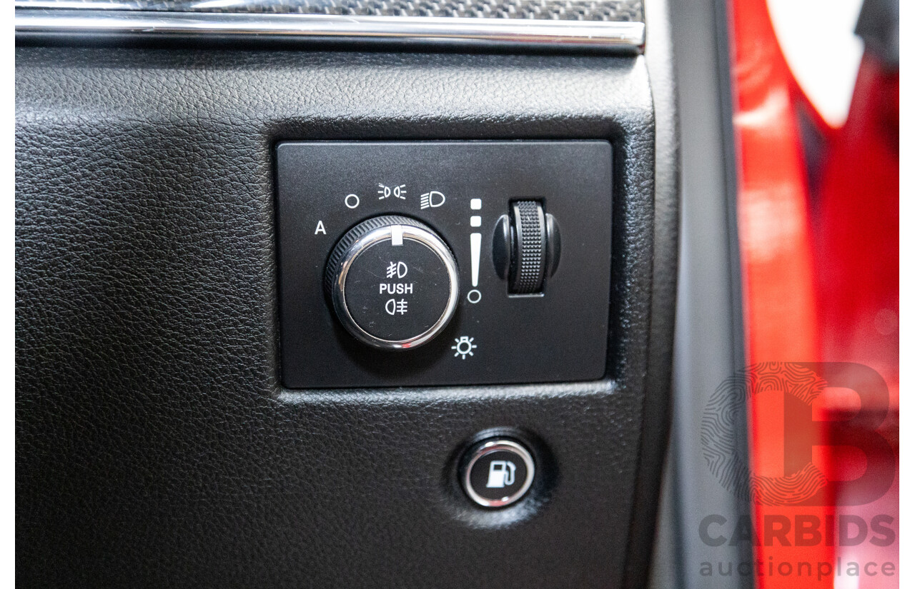 02/2014 Jeep Grand Cherokee SRT 8 (4x4) WK MY14 4d Wagon Redline Pearl V8 6.4L