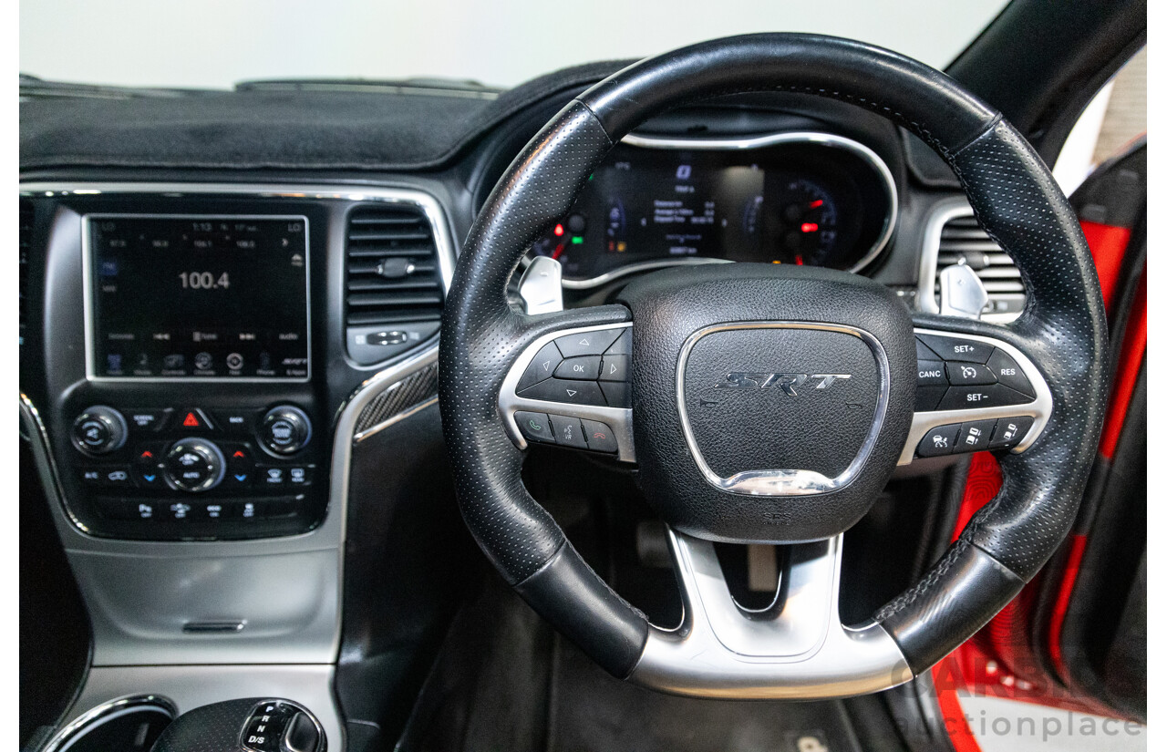 02/2014 Jeep Grand Cherokee SRT 8 (4x4) WK MY14 4d Wagon Redline Pearl V8 6.4L