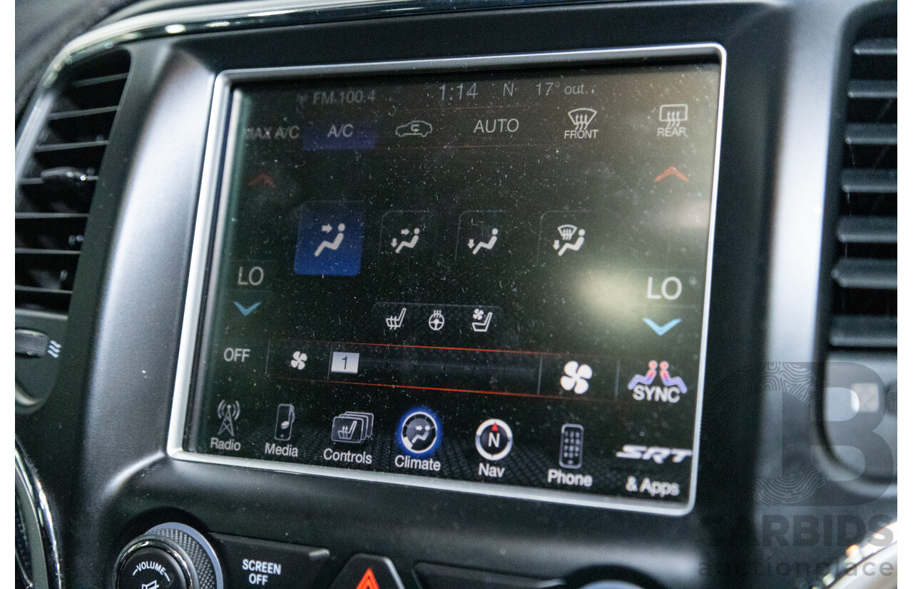 02/2014 Jeep Grand Cherokee SRT 8 (4x4) WK MY14 4d Wagon Redline Pearl V8 6.4L