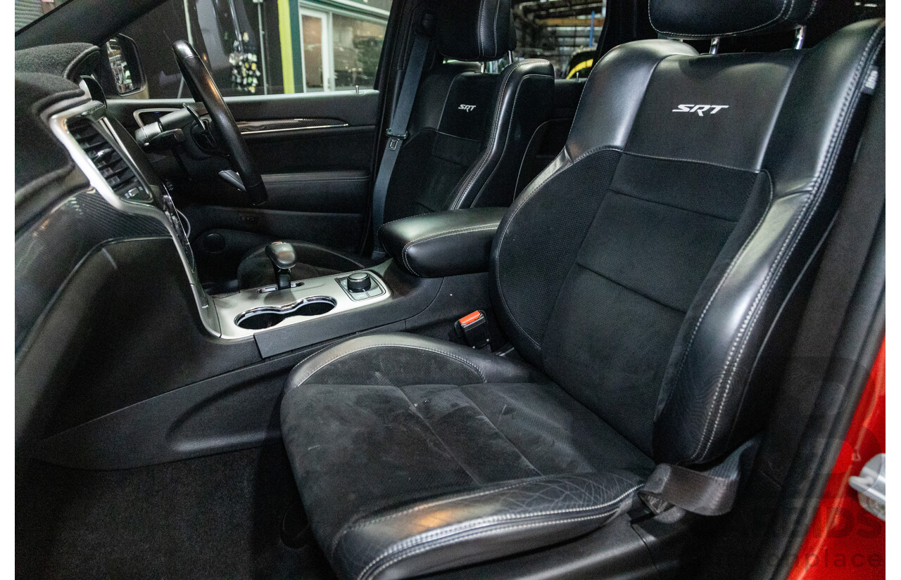 02/2014 Jeep Grand Cherokee SRT 8 (4x4) WK MY14 4d Wagon Redline Pearl V8 6.4L