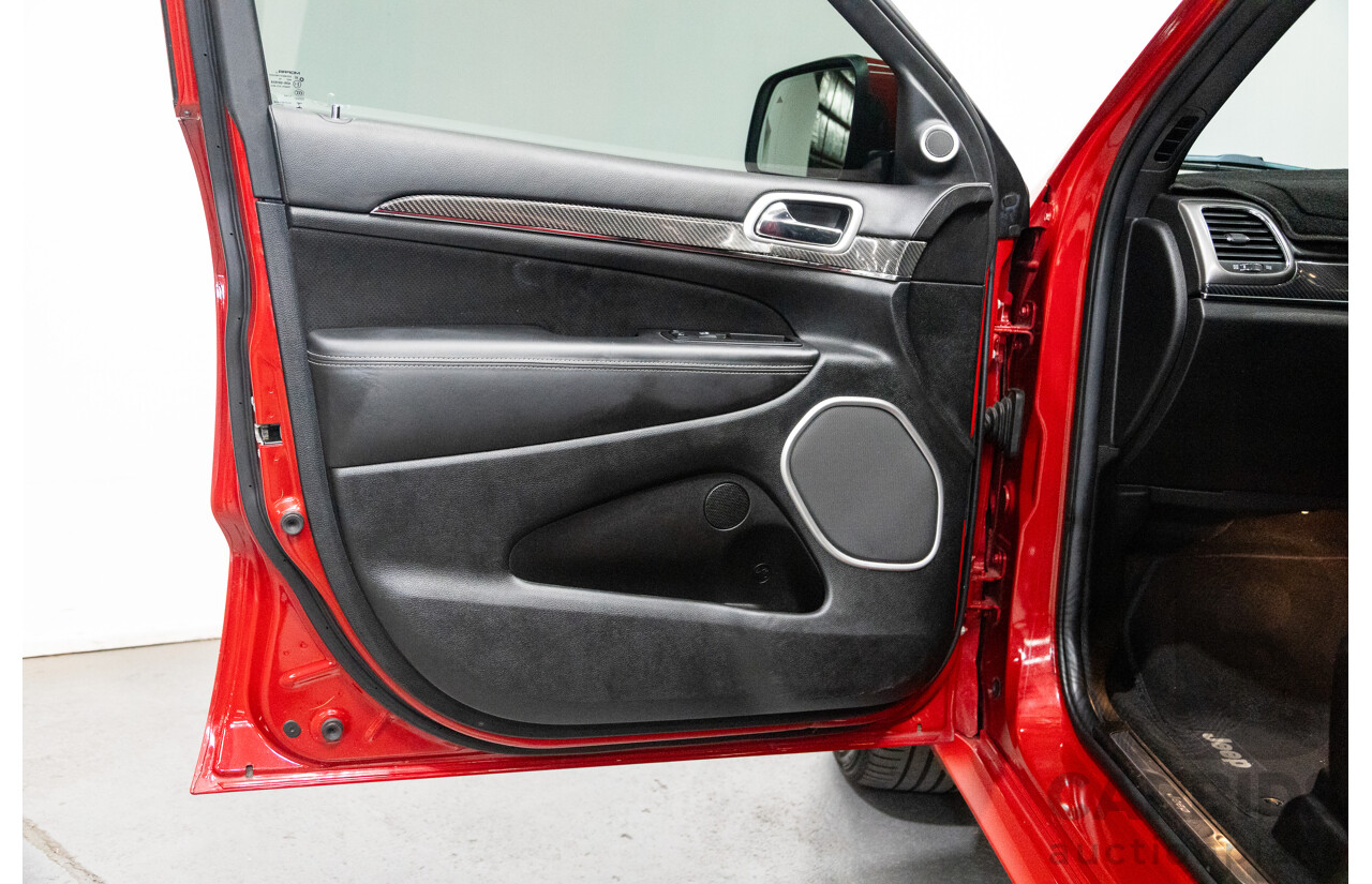 02/2014 Jeep Grand Cherokee SRT 8 (4x4) WK MY14 4d Wagon Redline Pearl V8 6.4L