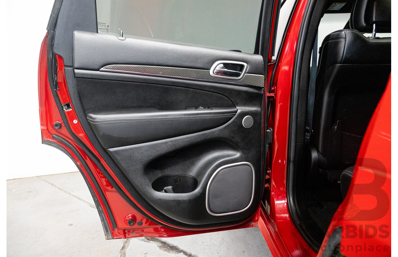 02/2014 Jeep Grand Cherokee SRT 8 (4x4) WK MY14 4d Wagon Redline Pearl V8 6.4L