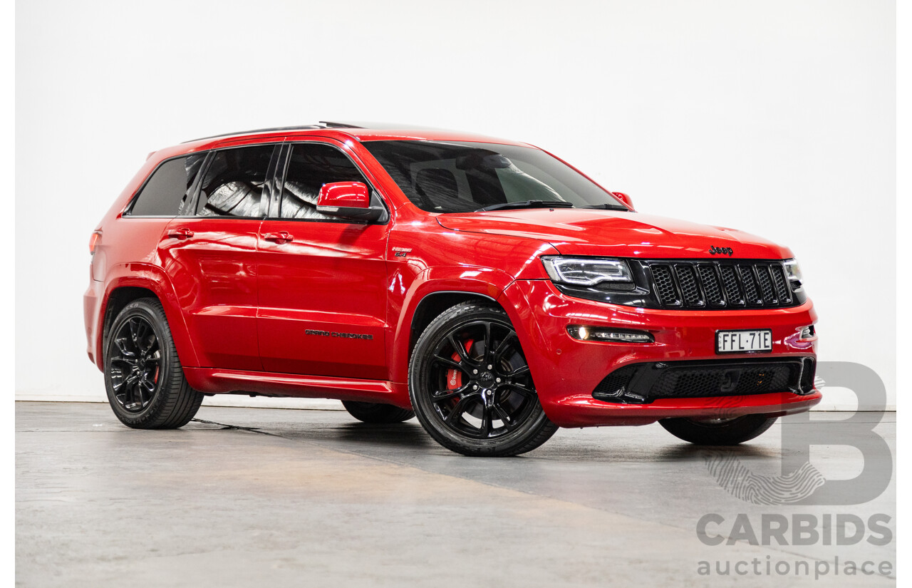 02/2014 Jeep Grand Cherokee SRT 8 (4x4) WK MY14 4d Wagon Redline Pearl V8 6.4L