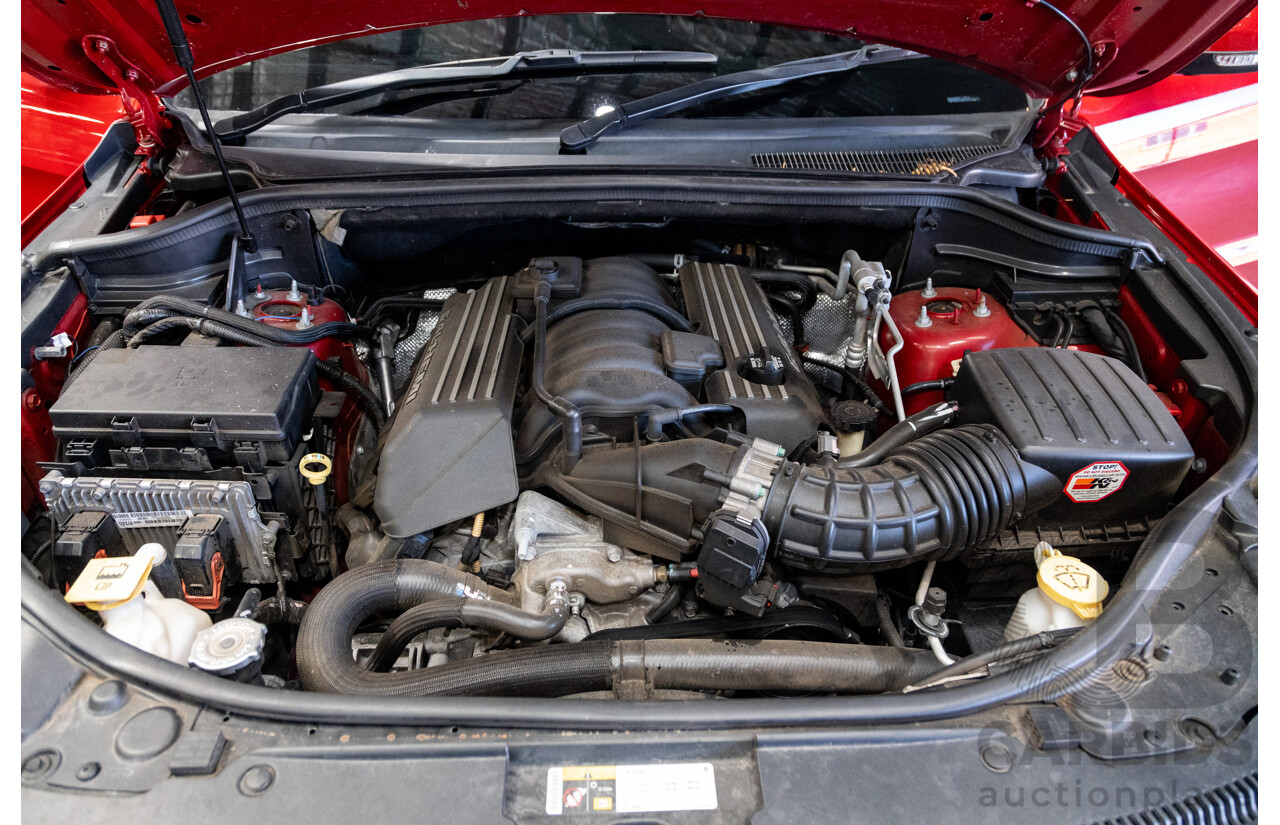 02/2014 Jeep Grand Cherokee SRT 8 (4x4) WK MY14 4d Wagon Redline Pearl V8 6.4L