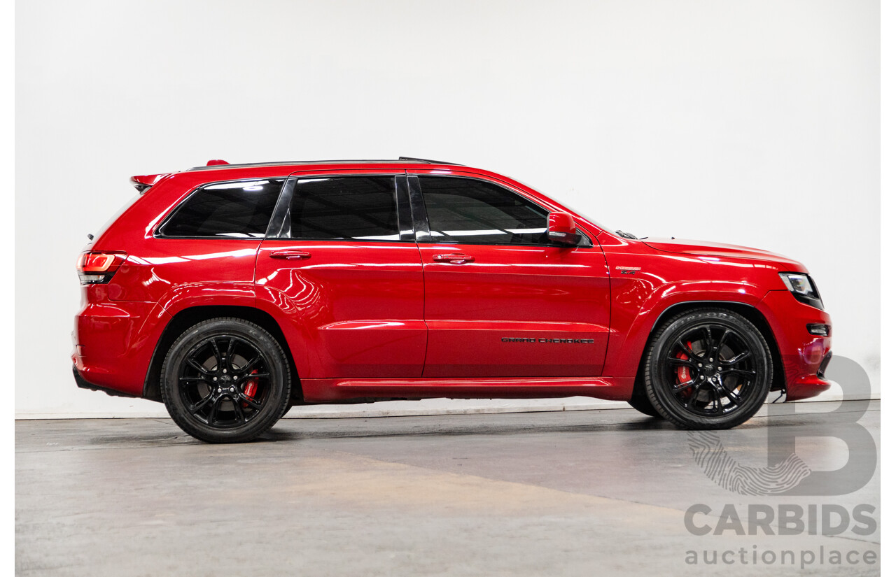 02/2014 Jeep Grand Cherokee SRT 8 (4x4) WK MY14 4d Wagon Redline Pearl V8 6.4L