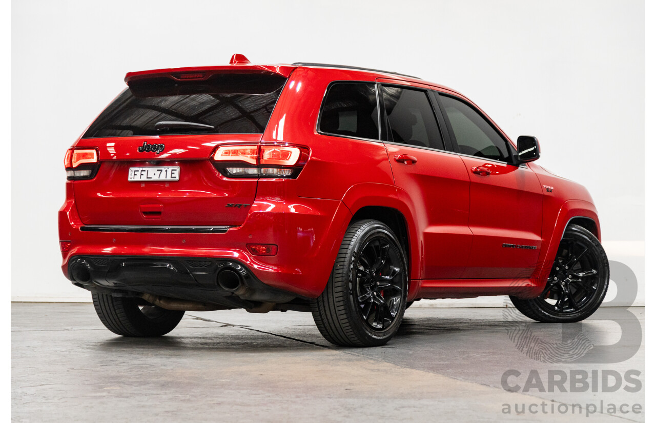 02/2014 Jeep Grand Cherokee SRT 8 (4x4) WK MY14 4d Wagon Redline Pearl V8 6.4L