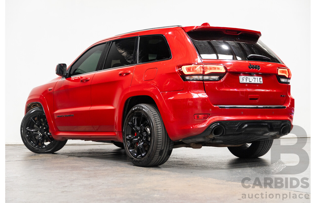 02/2014 Jeep Grand Cherokee SRT 8 (4x4) WK MY14 4d Wagon Redline Pearl V8 6.4L