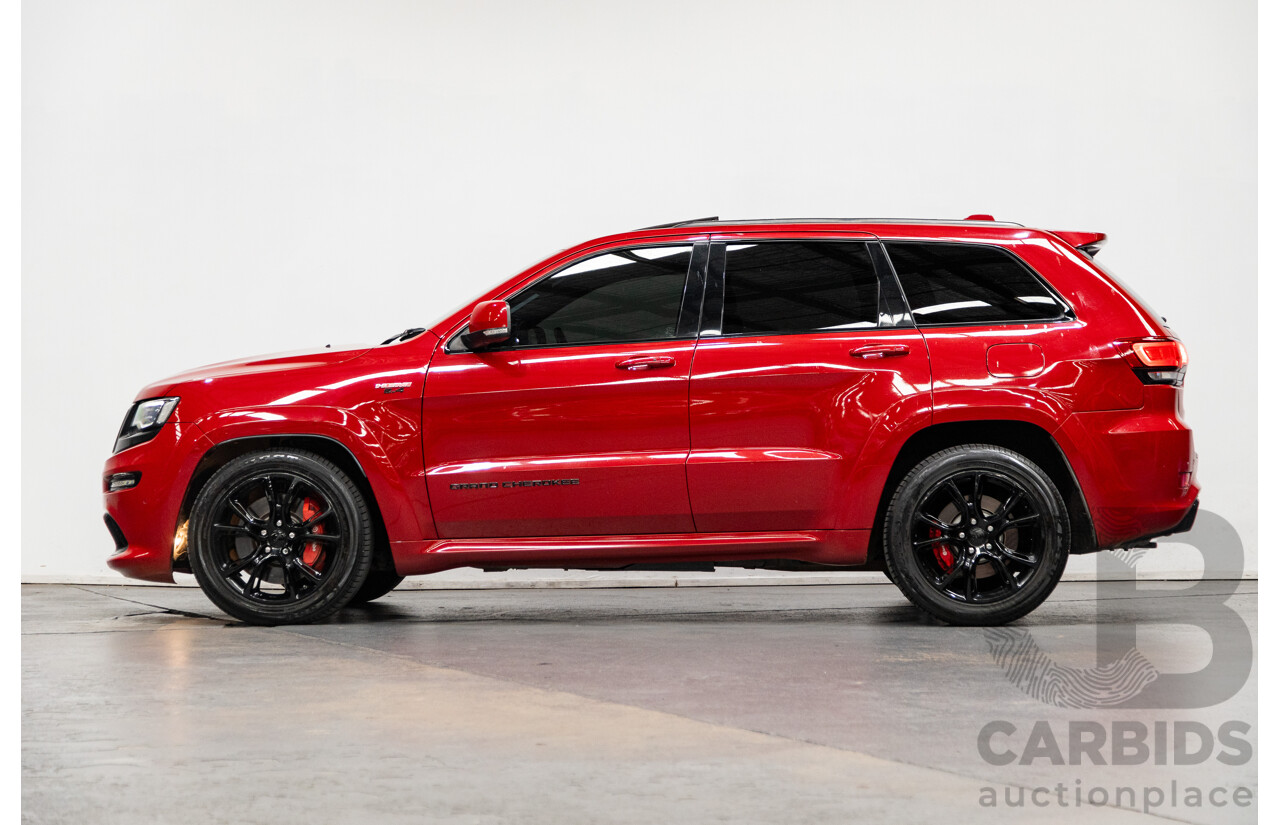02/2014 Jeep Grand Cherokee SRT 8 (4x4) WK MY14 4d Wagon Redline Pearl V8 6.4L