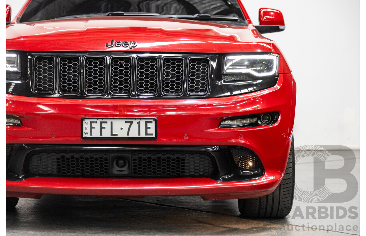 02/2014 Jeep Grand Cherokee SRT 8 (4x4) WK MY14 4d Wagon Redline Pearl V8 6.4L