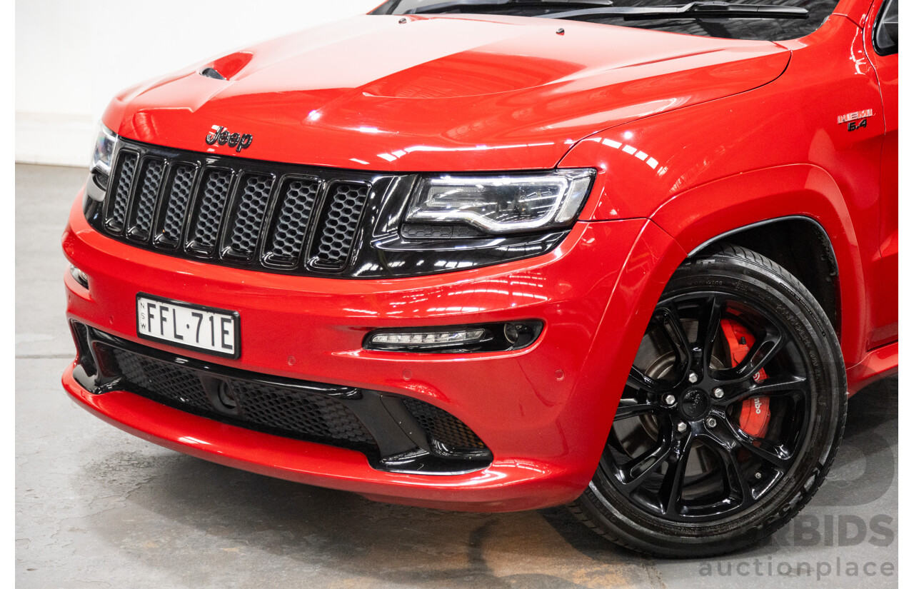 02/2014 Jeep Grand Cherokee SRT 8 (4x4) WK MY14 4d Wagon Redline Pearl V8 6.4L