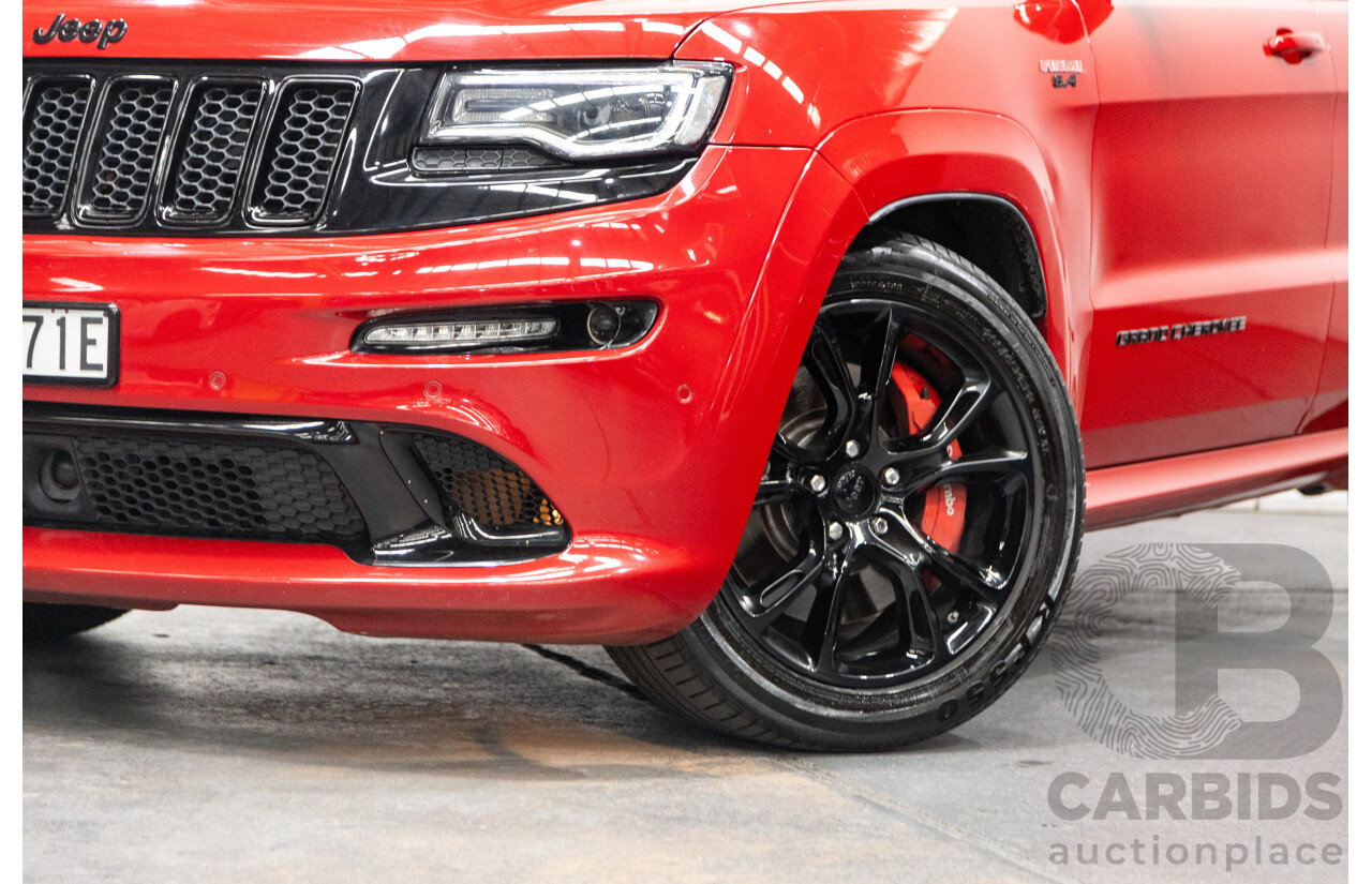 02/2014 Jeep Grand Cherokee SRT 8 (4x4) WK MY14 4d Wagon Redline Pearl V8 6.4L