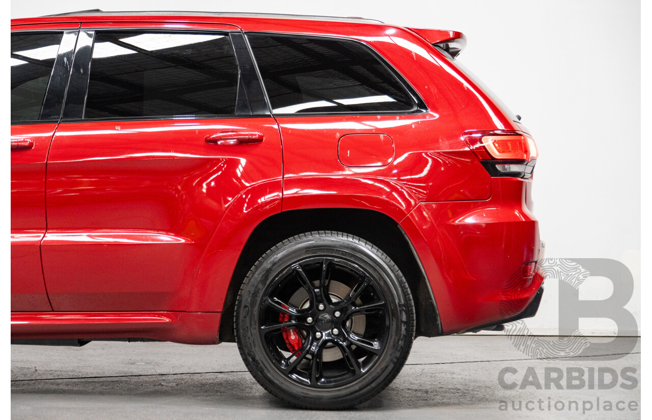 02/2014 Jeep Grand Cherokee SRT 8 (4x4) WK MY14 4d Wagon Redline Pearl V8 6.4L