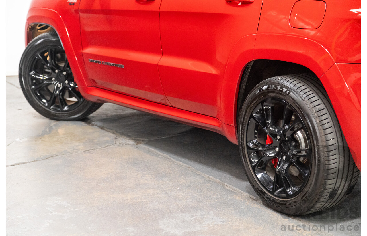 02/2014 Jeep Grand Cherokee SRT 8 (4x4) WK MY14 4d Wagon Redline Pearl V8 6.4L