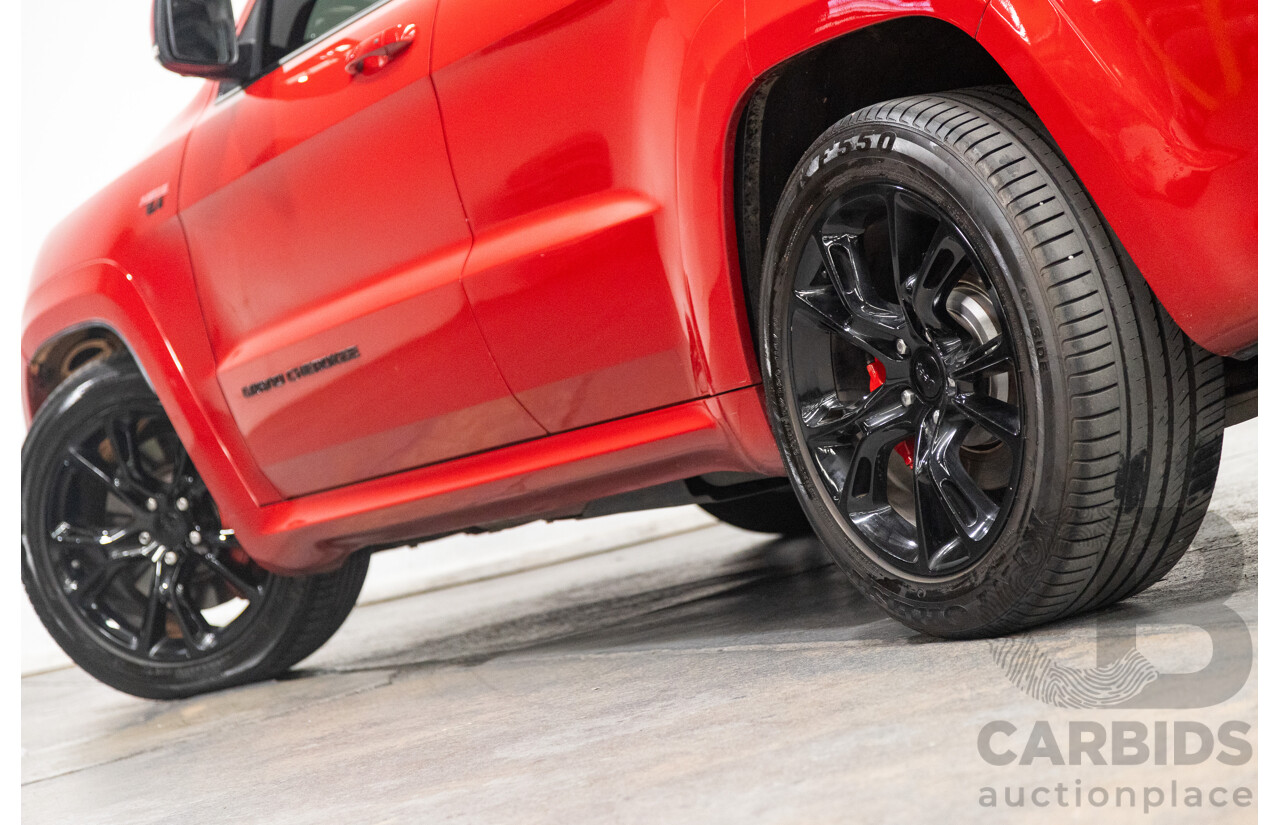 02/2014 Jeep Grand Cherokee SRT 8 (4x4) WK MY14 4d Wagon Redline Pearl V8 6.4L