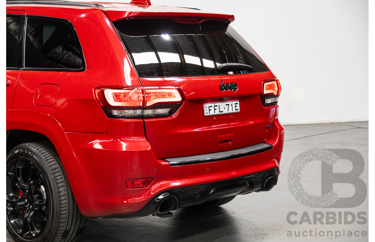 02/2014 Jeep Grand Cherokee SRT 8 (4x4) WK MY14 4d Wagon Redline Pearl V8 6.4L