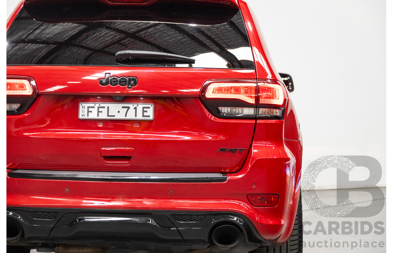 02/2014 Jeep Grand Cherokee SRT 8 (4x4) WK MY14 4d Wagon Redline Pearl V8 6.4L