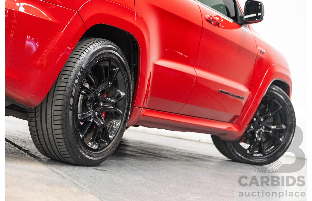 02/2014 Jeep Grand Cherokee SRT 8 (4x4) WK MY14 4d Wagon Redline Pearl V8 6.4L